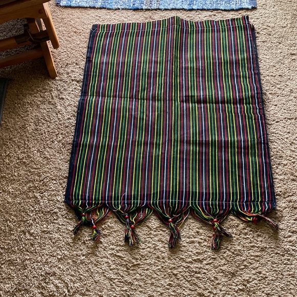 2 - Oriental Wall Hanging Cloth Tapestries - top  has opening for a Rod. - Picture 4 of 8